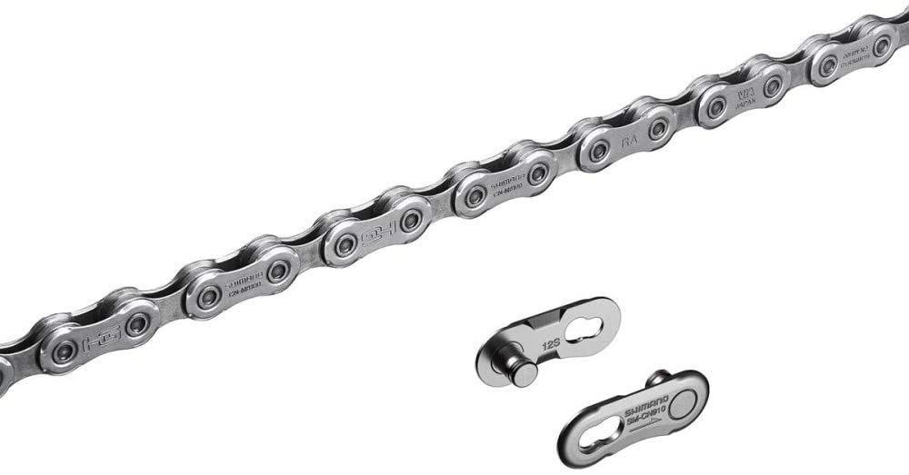 Shimano Deore XT CN-M8100 XT chain with quick link, 12-speed, 126L, Silver, 12-Speed, 126 Links - Image 2