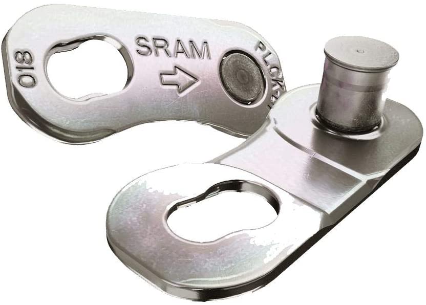 SRAM Powerlock Chain Connector 12-Speed (1pcs) D1 Conector Cadena 12V Plata, Unisex Adulto, Multicolor, Multicoloured, 12 Speed