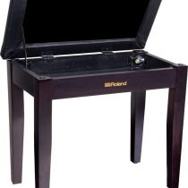 Roland Piano Bench with Storage Compartment, Rosewood - RPB-100RW