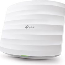 TP-Link AC1350 Wireless Access Point, Wi-Fi Dual Band with MU-MIMO, 1 Gigabit Ethernet Port Support 802.3af/at/24V Passive PoE, Support Multiple SSIDs, Easily Mount to Wall or Ceiling (EAP225)
