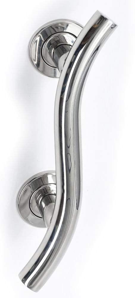 NRS Healthcare SPA Stainless Steel Curved Grab Rail