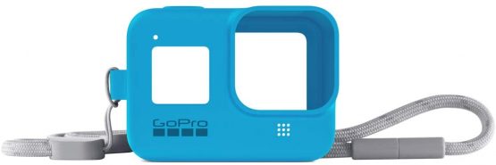 GoPro AJSST-003 Sleeve + Lanyard for Hero8 Black - Bluebird (Official Accessory)