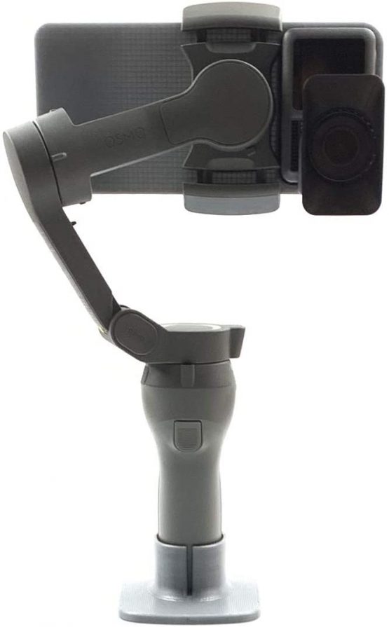Hensych Switch Mount Plate Adapter for OSMO Action Camera,Compatible with OSMO Mobile 3 Handheld Gimbal Stabilizers - Image 4