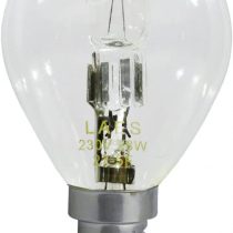 Laes 830088 Spherical Eco Light Bulb E14, 18 W, 45 x 75 mm