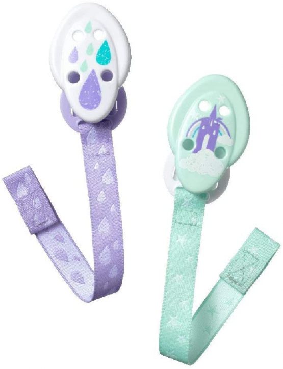 Tommee Tippee Baby Soother Dummy Holder Clip Strap Chain Styles May Vary