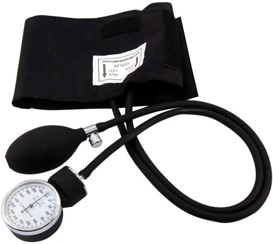 Pro CE NHS VALUEMED Professional Aneroid SPHYGMOMANOMETER Standard Adult Cuff with Artery Indicator