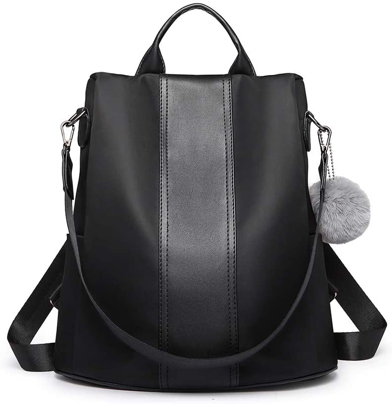 Miss Lulu Anti-theft PU Backpack for Women, Large Capacity Backpack with Multiple Pockets - Image 2