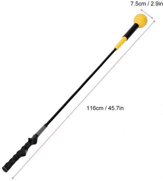 Dwawoo Golf Swing Trainer, Golf Training Aid Correction Golf Strength and Tempo Training Tool Golf Club Equipment - Image 3