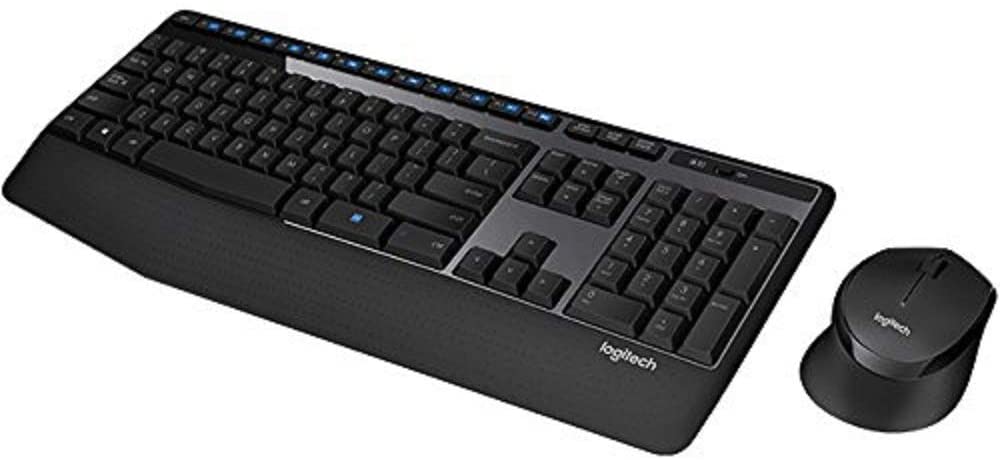 Logitech Wireless Combo MK345 RF Wireless French Black Keyboard