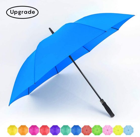 RUMBRELLA Golf Umbrella Windproof UV Umbrellas Large UPF 50+ Auto Open 55IN
