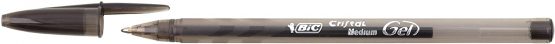 BIC Gel-Roller ® ® BIC Cristal Gel, 0.6 MM, Blue, Black, Red, Bag of 4 - Image 3