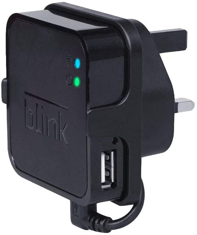 HOLACA Outlet Holder Compatible with Blink Sync Module 2 Blink Sync Module, 1 PCS Module Mount, Black, 1PCS