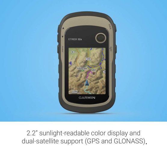 Garmin eTrex 32x Outdoor Handheld GPS Unit with 3-axis Compass and Barometric Altimeter, Brown - Image 3