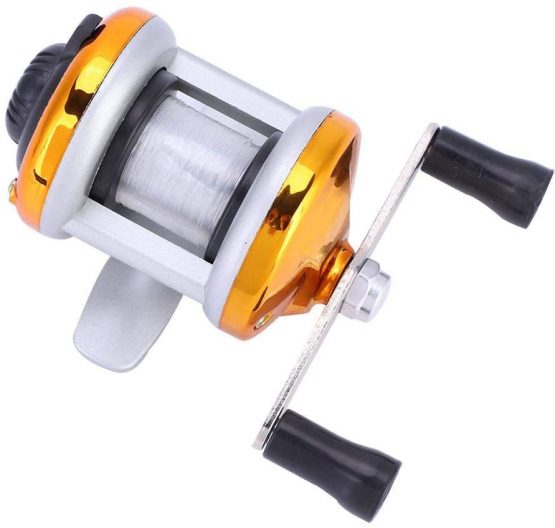 Fishing Reel, High Brake Strength Solid Construction Drag Reels with Wire for Outdoor River Ice Boat Ocean Fishing - Image 2