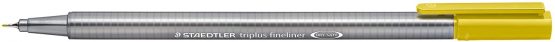 Triplus Fineliner 334 Felt-Tip Pen Superfine 0.3 mm Mustard