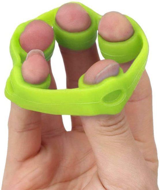 Peak Supps Forearm Trainer & Finger Strengthener Bands - Easy Level 1 (Green) - Image 2