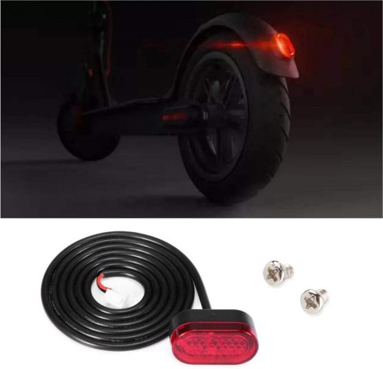 Yungeln Rear Tail Light Brake Light Taillight for Xiaomi 1S / M365 / Pro Electric Scooter Replacement Part Accessory - Image 2