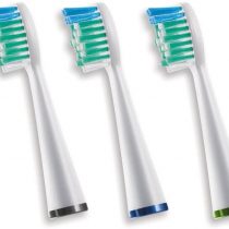 Waterpik Standard Brush Heads, Replacement Sonic Toothbrush Heads for Sensonic and Complete Care, Pack of 3 (SRRB-3E)