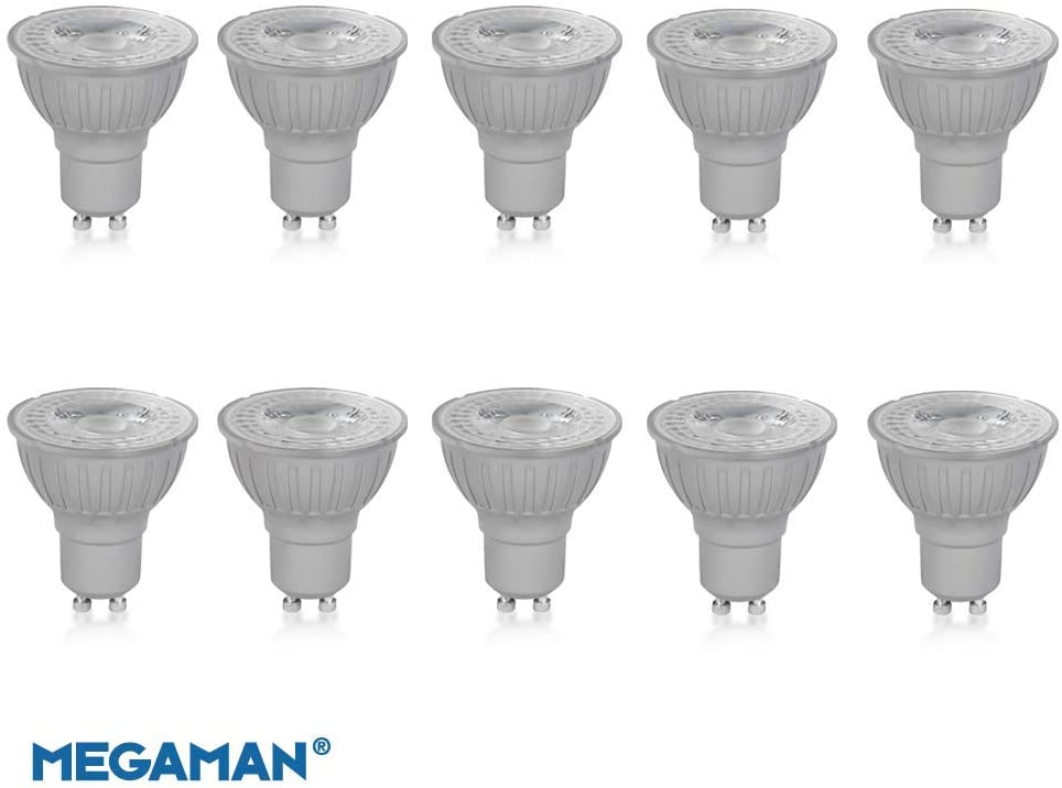 Megaman Gu10 Reflector Non-Dimmable Led Lamp, 4.2 Watt, 4000K Colour ...