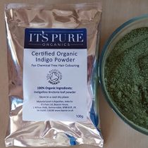Certified Organic Pure Indigo Powder 100g