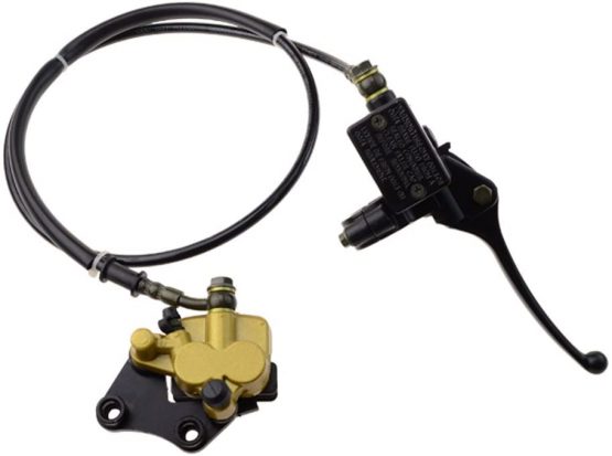 GOOFIT Front Disc Brake Master Cylinder Caliper Assembly Replacement for 50cc 70cc 90cc 110cc 125cc 150cc Dirt Bike Pit Bike