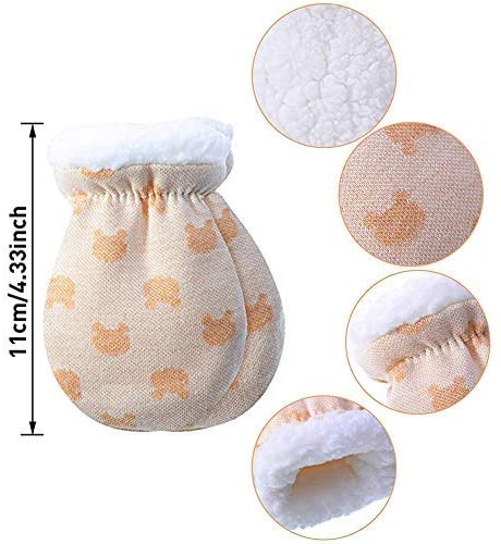 3 works Baby Mitten Gloves-Baby Anti Scratch Mittens Gloves - Image 2