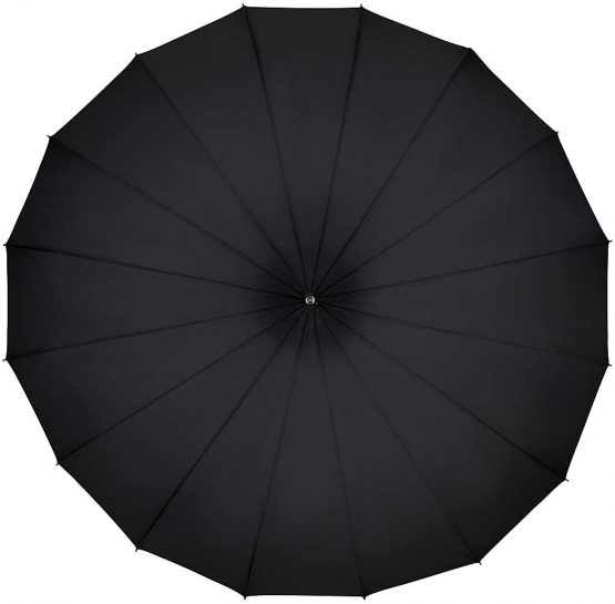 VON LILIENFELD Umbrella Women Bridal Wedding Parasol Pagoda Fabienne Black - Image 2