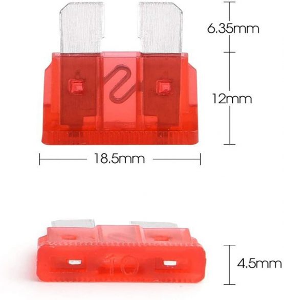 RUNCCI-YUN 90Pcs Standard Blade Fuse Set,Car Truck Blade Fuses Set(1A 2A 3A 4A 5A 7.5A 10A 15A 20A 25A 30A 35A 40A) - Image 3