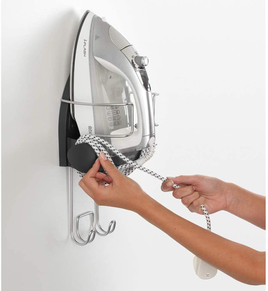 Brabantia, Iron Store, One Size Fits All, heat resistant materials, Wall Mounted, with Board Hanger for Storage - Image 2