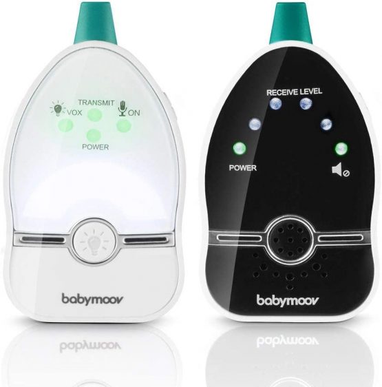 Babymoov Easy Care Baby Monitor Audio, 500 m range, night light, VOX