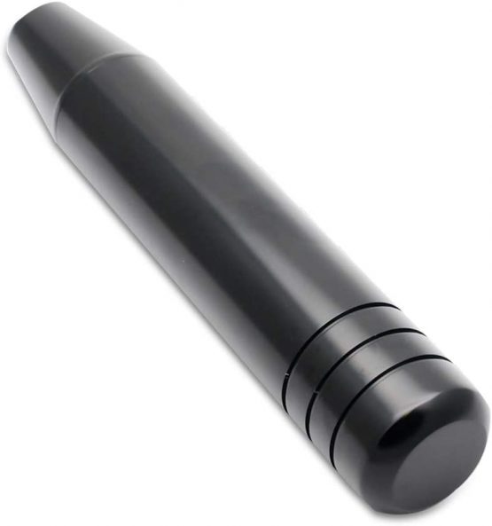 MASO Stick Shift Knob Universal Aluminum Manual Gear Lever 5Speed (7. 18CM Aluminum shift knob, Black) - Image 4