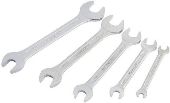 Draper 30767 AF Open End Spanner Set, 5 Pieces