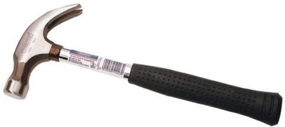 Draper 51223 Tubular Shaft Claw Hammer, 450g