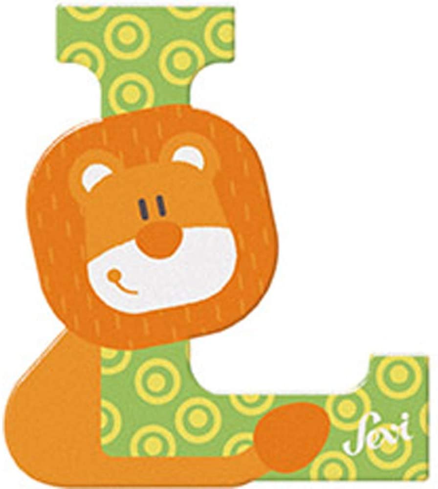 Letter L Lion Sevi, Green