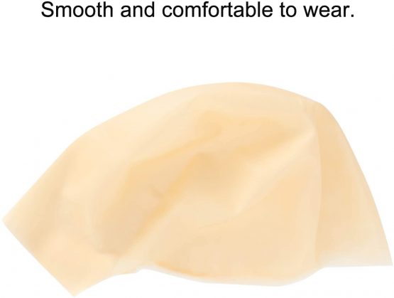 Bald Caps Latex Bald Cap for Adults Makeup Bald Head Wig Cap Costume Accessory (1 Pack, Big Size) - Image 4