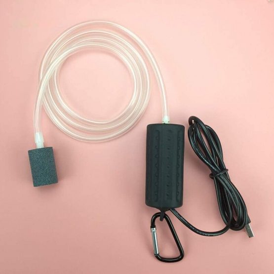 POPETPOP Aquarium Air Pump USB Powered Silent High Efficient Oxygen Air Aerator Pump - Image 3