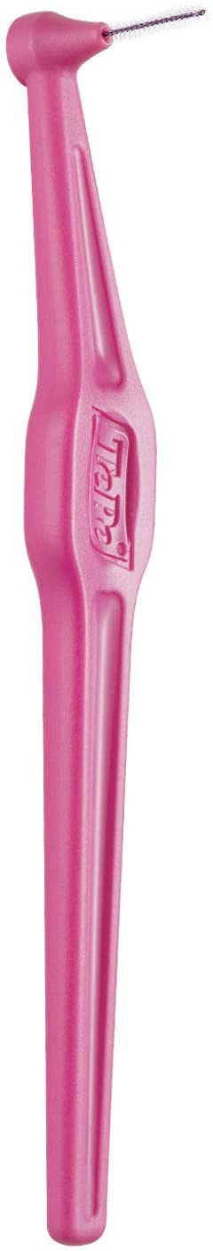 TePe Interdental Brush Angle, Pink, 0.4mm/ISO 0, 6pcs, Interspace Cleaning