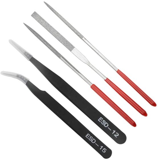 WMYCONGCONG 17 PCS Gundam Model Tools Model Basic Tools Craft Set for Hobby Building Basic Model Building Repairing - Image 4