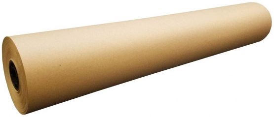 750mm x 100M Heavy Duty Brown Kraft Wrapping Paper Roll 90gsm – 100 METRES