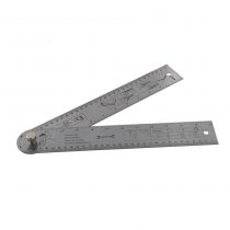 Silverline 783421 Easy Angle Protractor Rule 600 mm