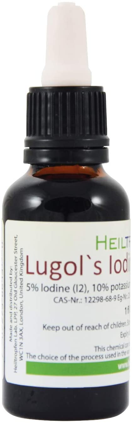 Lugols Solution 30 ml - 1 Fl Oz, 30 ml (Pack of 1)