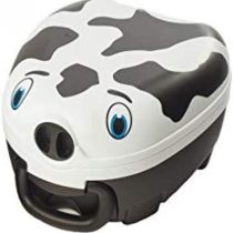 My Carry Potty - Cow Travel Potty, Award-Winning Portable Toddler Toilet Seat for Kids to Take Everywhere