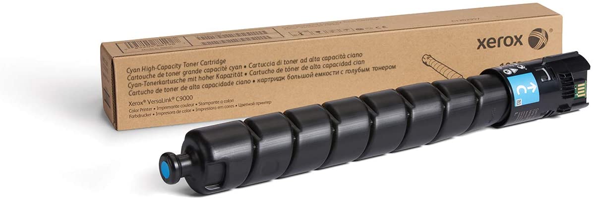 Xerox Genuine VersaLink C9000 High Capacity Cyan Toner Cartridge (26,500 pages) - 106R04078, Medium