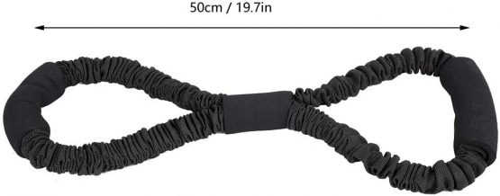 Alomejor Archery Exerciser Rubber Band Arm Force Strength Training Elastic Rope Trainer Puller ​ - Image 3