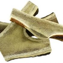 ARTISAN GIFT CO Split Deer Antler Dog Chew – XL – 1 Unit - Min. weight 121g – Ideal for Puppies, Older Dogs and Soft Chewers