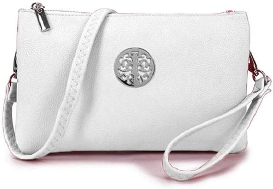 Women's Long & Son Medium Clutch, Wristlet, Shoulder,Cross-Body Bags 23321