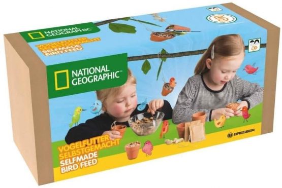 National Geographic Homemade Bird Feed, Brown