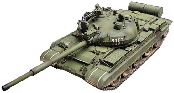 Trumpeter TRU07148 Russian T-62 BDD Mod.1984 (Mod.1972 modification) Plastic Model kit, Coloured
