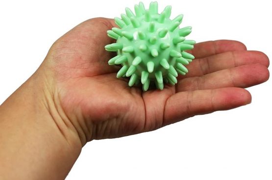 ResultSport Pack of 3 - Spiky Massage Balls Stress Reflexology - 6cm, 8cm, 10cm - Plantar Fasciitis Recovery, Trigger Point Massage - Myofasical Relief, Exercise Ball, Lacrosse Ball - Image 4