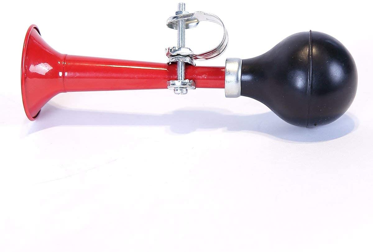 Soytich Bicycle Bell Bell Bicycle Bell Bike Horn Made of Metal (Hupe-Metall03) - Rot, Red - Image 4